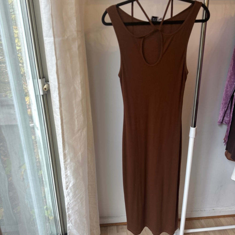 Princess Polly Chocolate Brown Dress